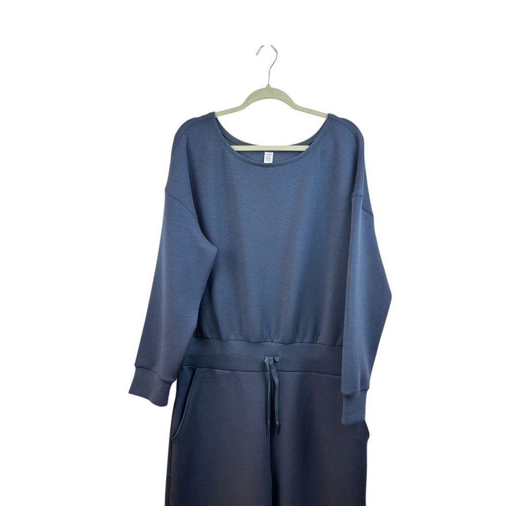 SPANX Air Essential Wide Leg Jumpsuit Off the Shoulder Design Sz. 1X - Picture 10 of 17